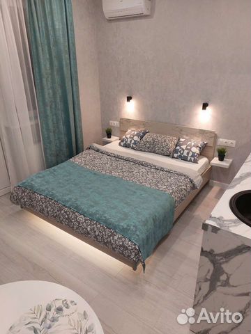 

Квартира-студия, 23 м², 2 кровати