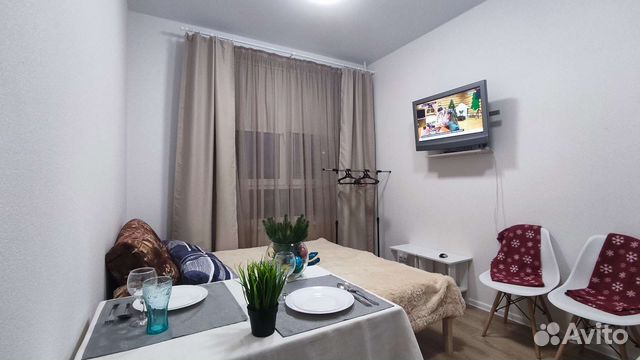 

Квартира-студия, 18 м², 1 кровать