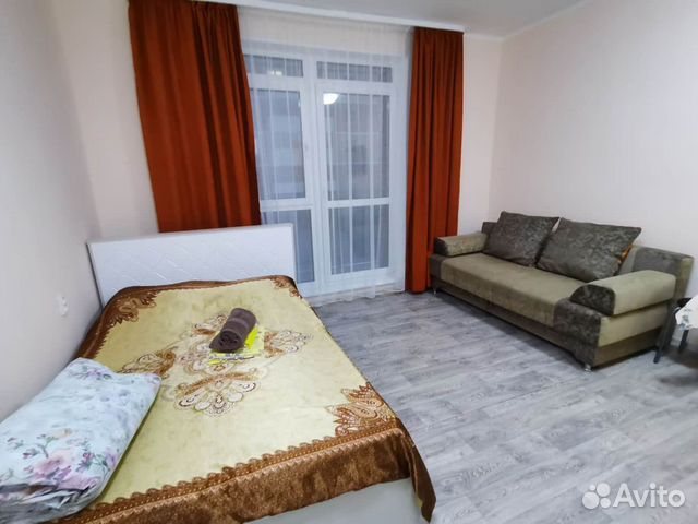

Квартира-студия, 30 м², 1 кровать
