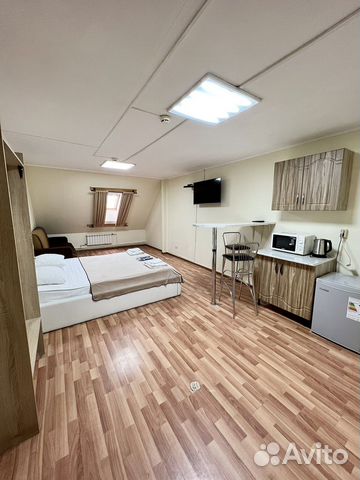 

Квартира-студия, 29 м², 2 кровати