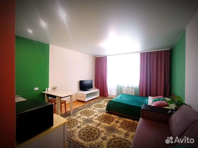 

Квартира-студия, 25 м², 2 кровати