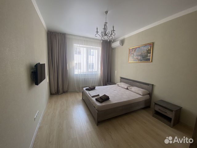 

1-к. квартира, 45 м², 2 кровати