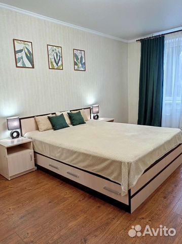 

1-к. квартира, 40 м², 2 кровати