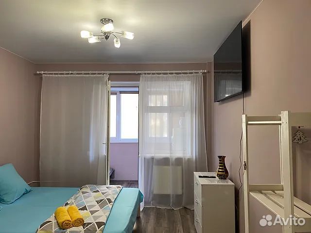 

Квартира-студия, 25 м², 1 кровать