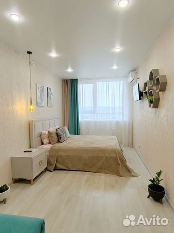 

1-к. квартира, 38 м², 2 кровати