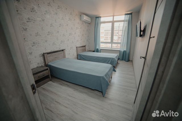 

1-к. квартира, 38 м², 2 кровати