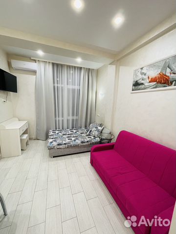 

Квартира-студия, 34 м², 2 кровати