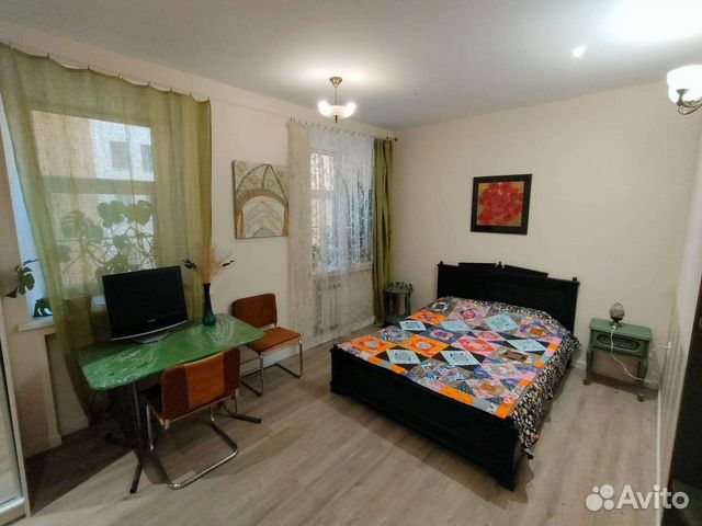 

1-к. квартира, 45 м², 3 кровати
