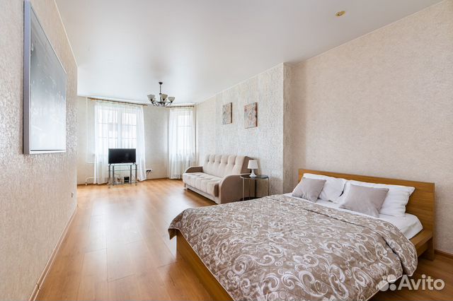 

1-к. квартира, 60 м², 3 кровати