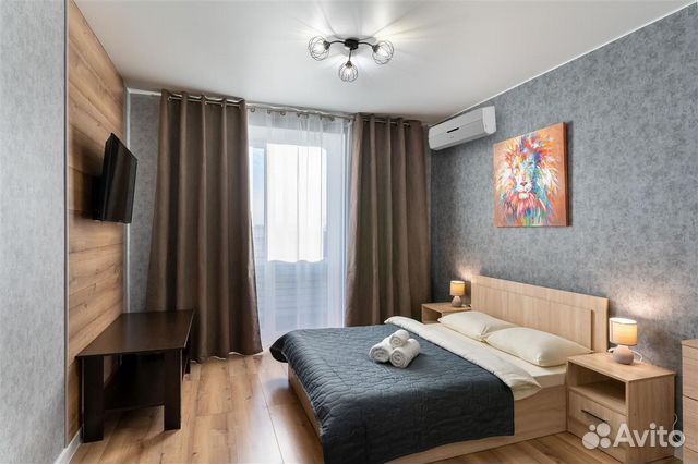 

Квартира-студия, 28 м², 2 кровати