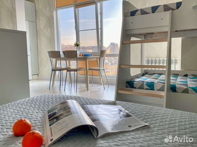 

Квартира-студия, 36 м², 2 кровати
