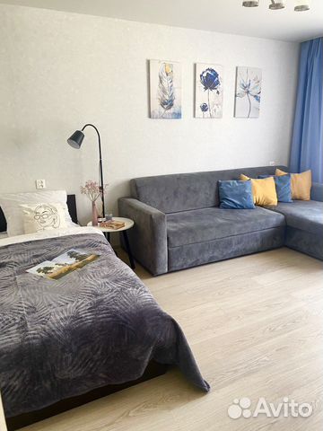 

1-к. квартира, 27 м², 2 кровати