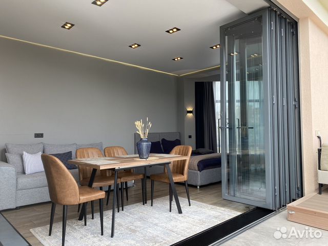 

Квартира-студия, 45 м², 2 кровати