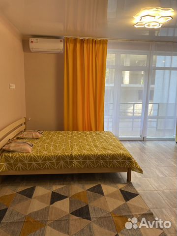 

Квартира-студия, 30 м², 2 кровати