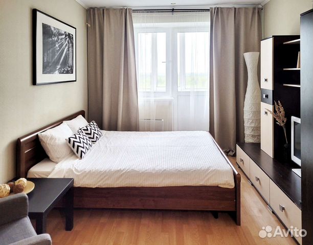 

Квартира-студия, 25 м², 1 кровать