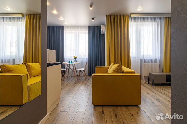 

Квартира-студия, 35 м², 2 кровати