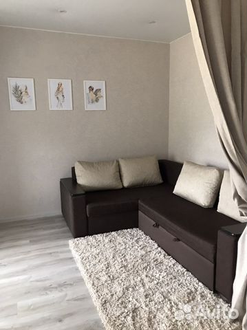 

Квартира-студия, 39 м², 2 кровати
