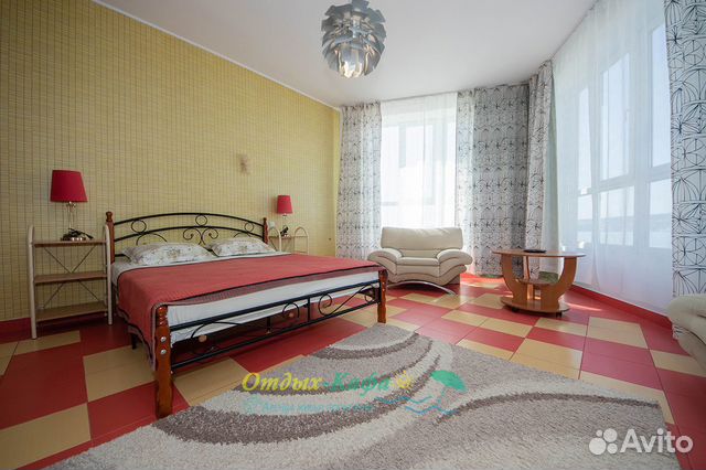 

Квартира-студия, 61 м², 2 кровати