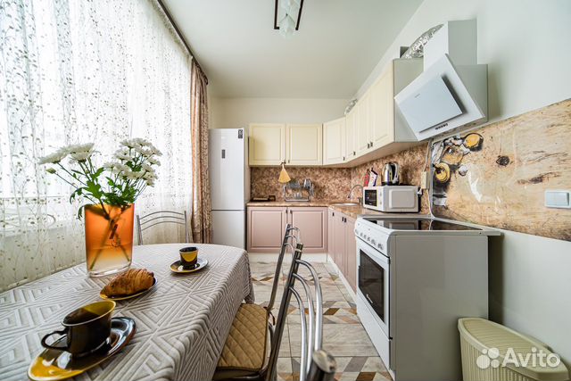 

1-к. квартира, 45 м², 2 кровати