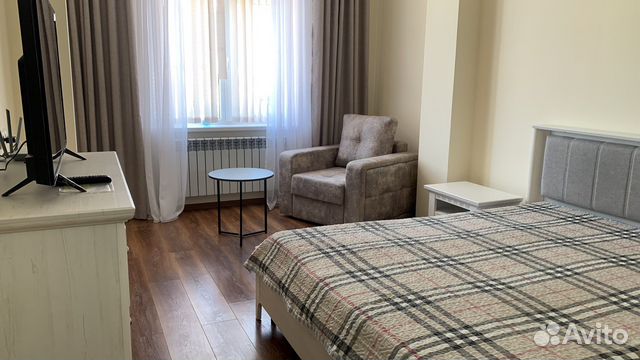 

1-к. квартира, 44 м², 2 кровати