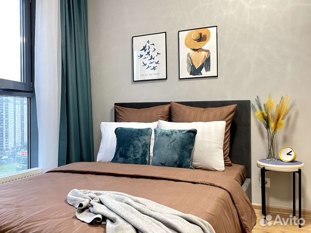 

Квартира-студия, 23 м², 2 кровати
