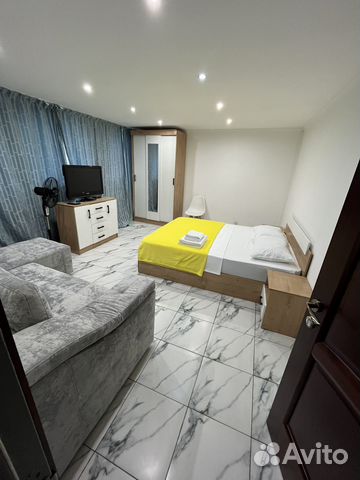 

1-к. квартира, 38 м², 2 кровати