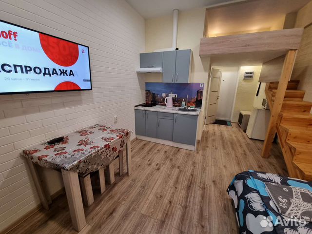 

Квартира-студия, 27 м², 1 кровать