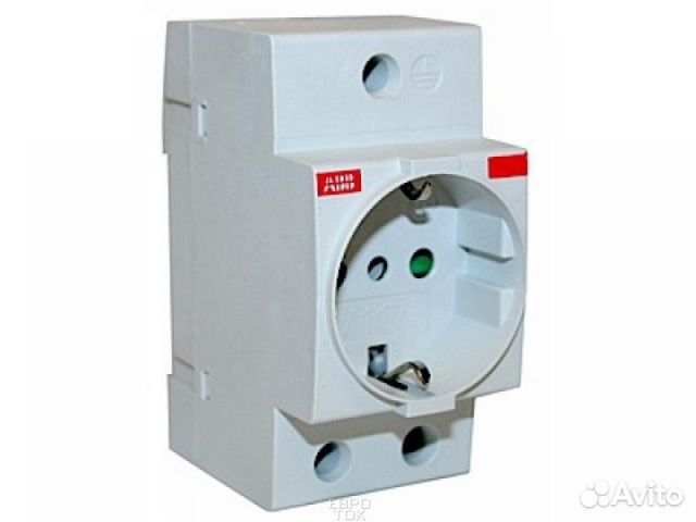 Розетка щитовая ABB 2Р+ N 16А M1173 Розетка щитовая ABB 2Р+ N 16А M1173