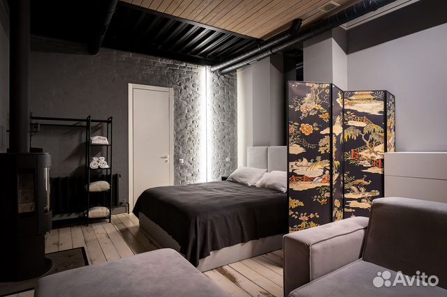 

Квартира-студия, 65 м², 1 кровать