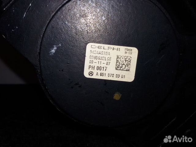 Тнвд A6510700301 W204 W212 2.2 CDI 651 - й мотор Тнвд A6510700301 W204 W212 2.2 CDI 651 - й мотор