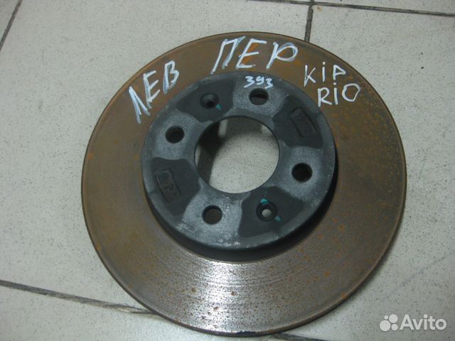 киа рио тормозные диски фото