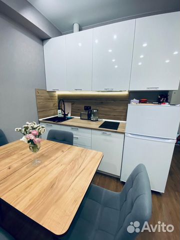 

1-к. квартира, 38,5 м², 3 кровати