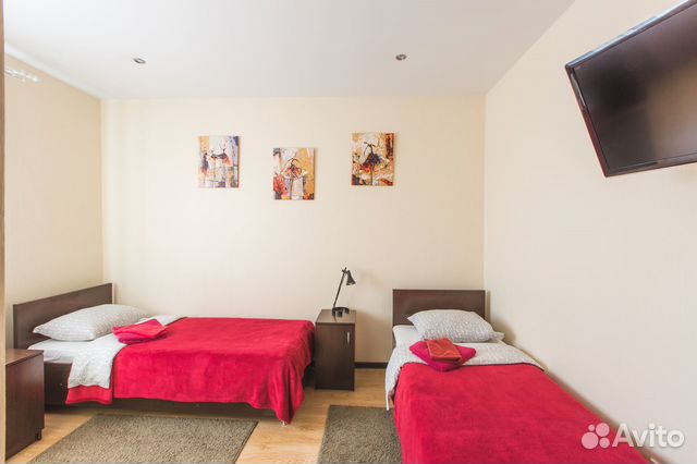 

Квартира-студия, 16 м², 2 кровати