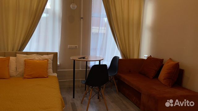 

Квартира-студия, 18 м², 2 кровати