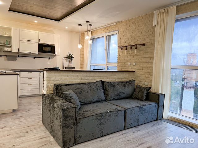 

Квартира-студия, 42 м², 2 кровати