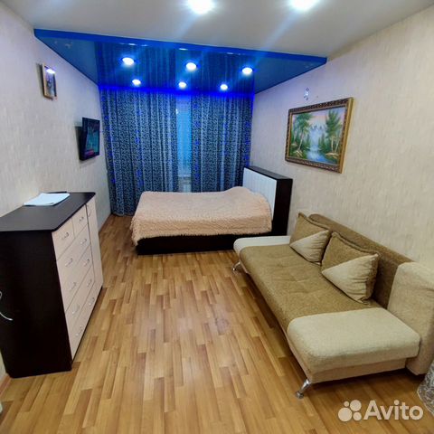 

1-к. квартира, 40 м², 2 кровати