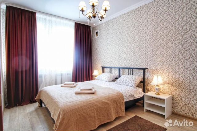 

2-к. квартира, 48 м², 2 кровати