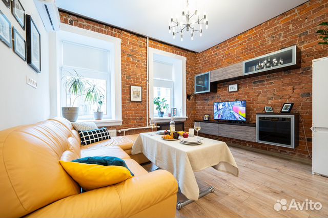 

1-к. квартира, 45 м², 2 кровати