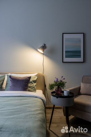

Квартира-студия, 25 м², 2 кровати