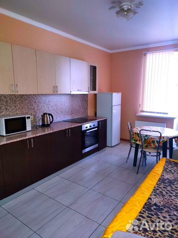 

1-к. квартира, 46 м², 3 кровати