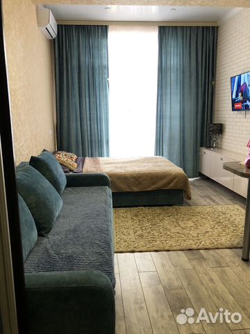

Квартира-студия, 24,3 м², 2 кровати