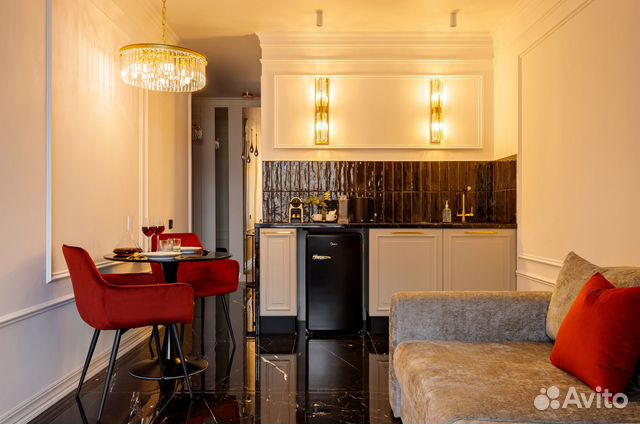 

Квартира-студия, 34 м², 2 кровати