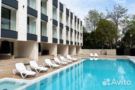

Квартира-студия, 30 м², 2 кровати