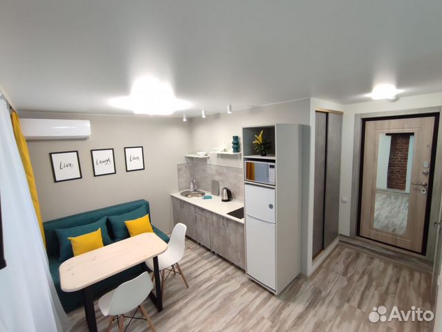 

Квартира-студия, 25 м², 2 кровати