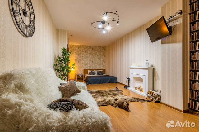 

1-к. квартира, 54 м², 3 кровати