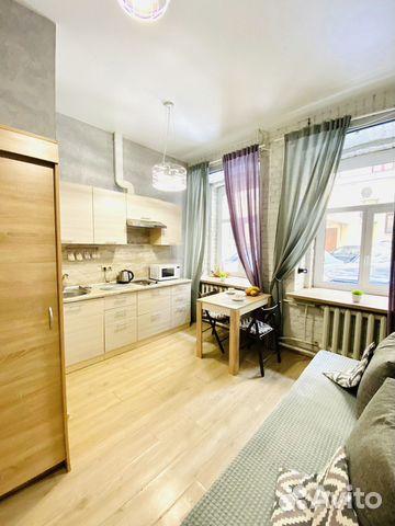 

Квартира-студия, 22 м², 2 кровати