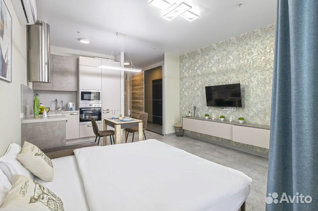 

Квартира-студия, 40 м², 1 кровать