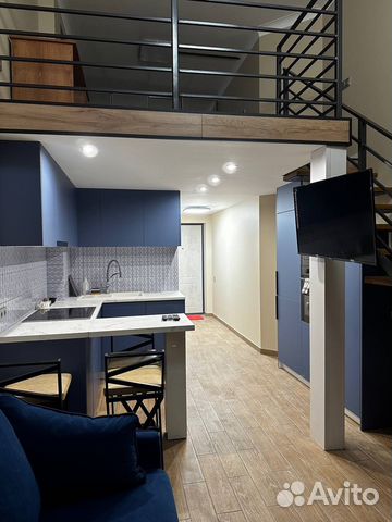 

Квартира-студия, 43 м², 2 кровати