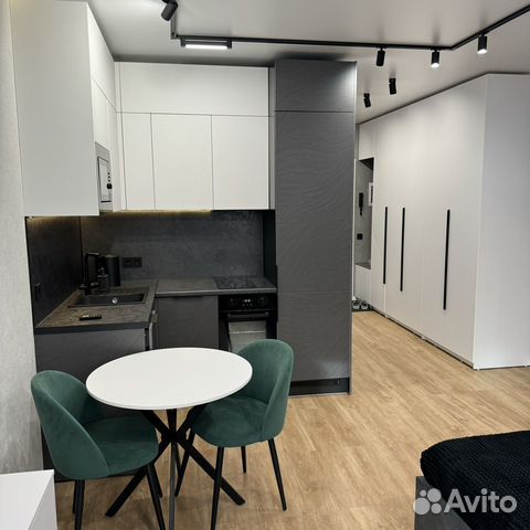 

Квартира-студия, 28 м², 2 кровати