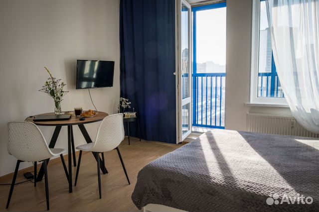 

Квартира-студия, 24 м², 1 кровать